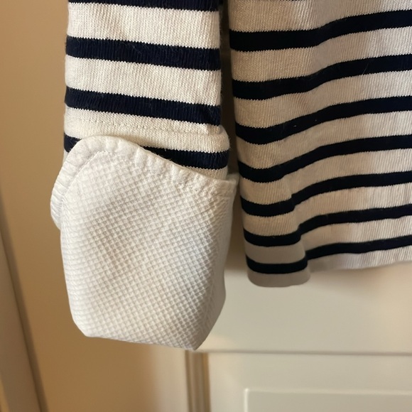 COPY - J Crew striped tee with cuffs - Picture 3 of 4